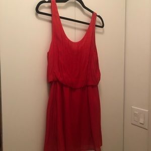 alessandro miele italy red dress xs